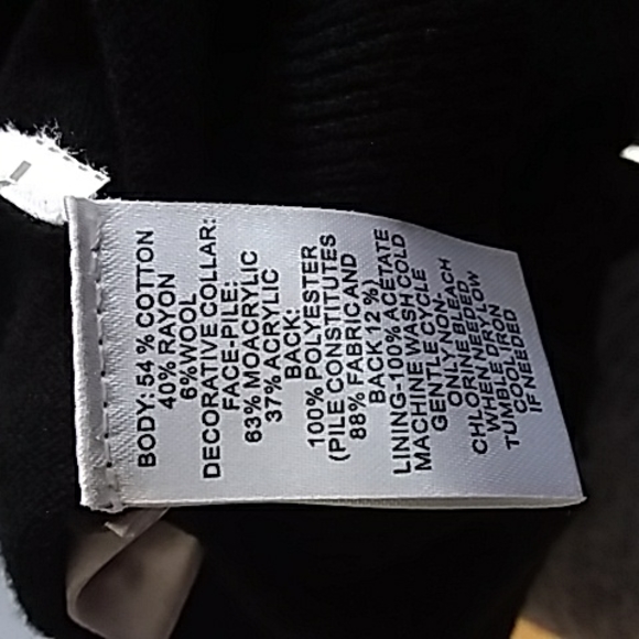 Loft ann taylor cardigan faux fur collar - Picture 5 of 5